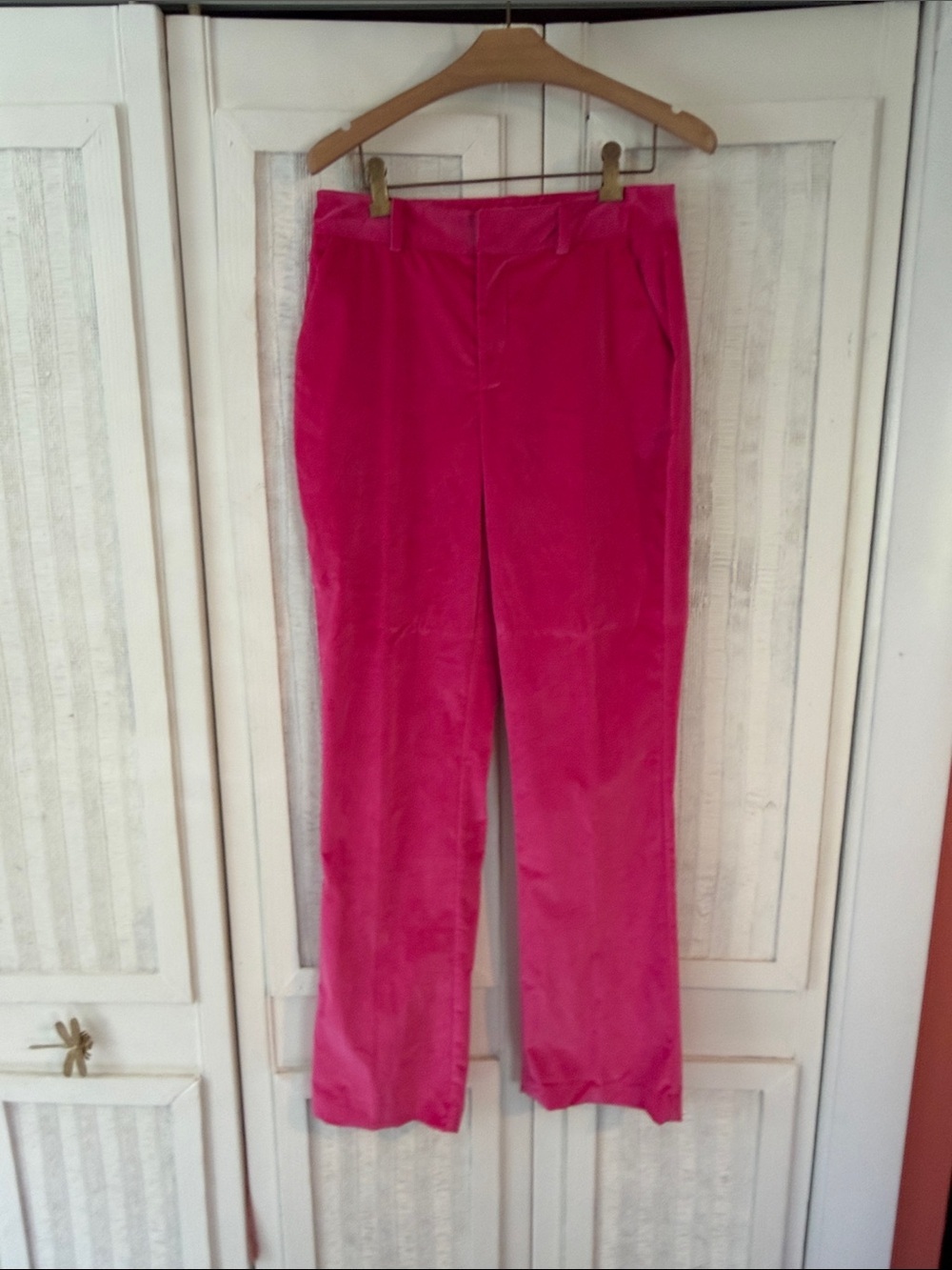 Cinq A Sept pink Velvet Pants size 2